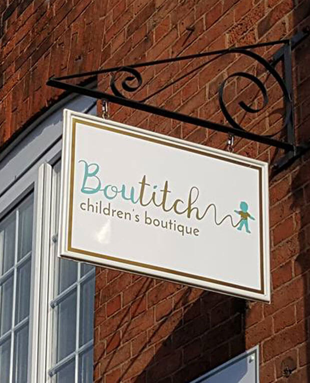 shop signage, uttoxeter